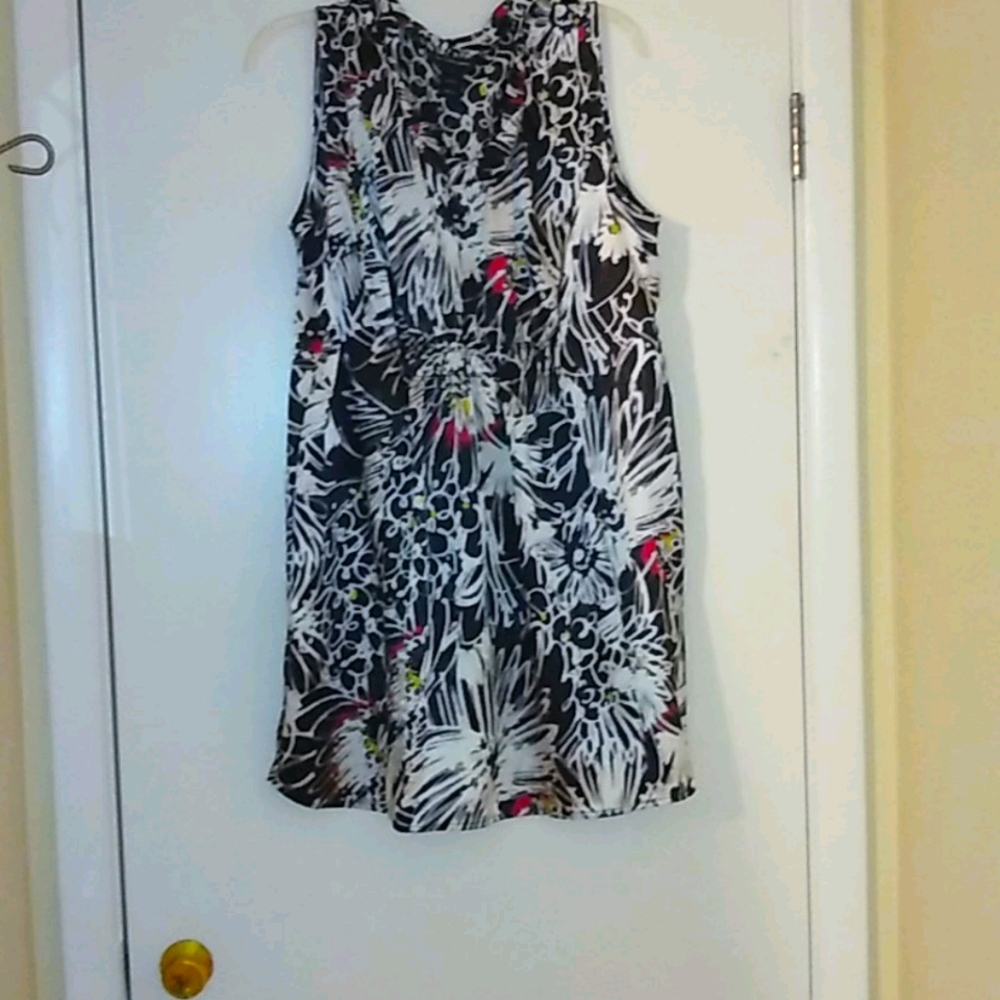 Flowery Dress Top/Tunic